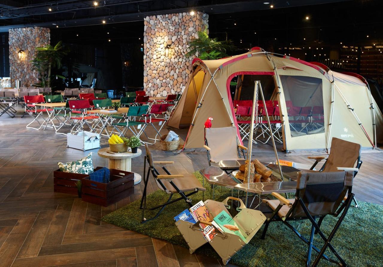 Hotel Cozzi Blu Zhongli Zewnętrze zdjęcie Camping equipment